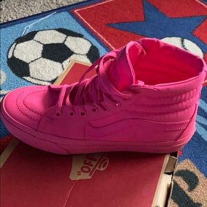 Neon Pink Vans